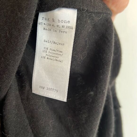 Sz S Rag & Bone the piped tank Racer Back Tank P2P=16”-18.5” - Picture 5 of 5